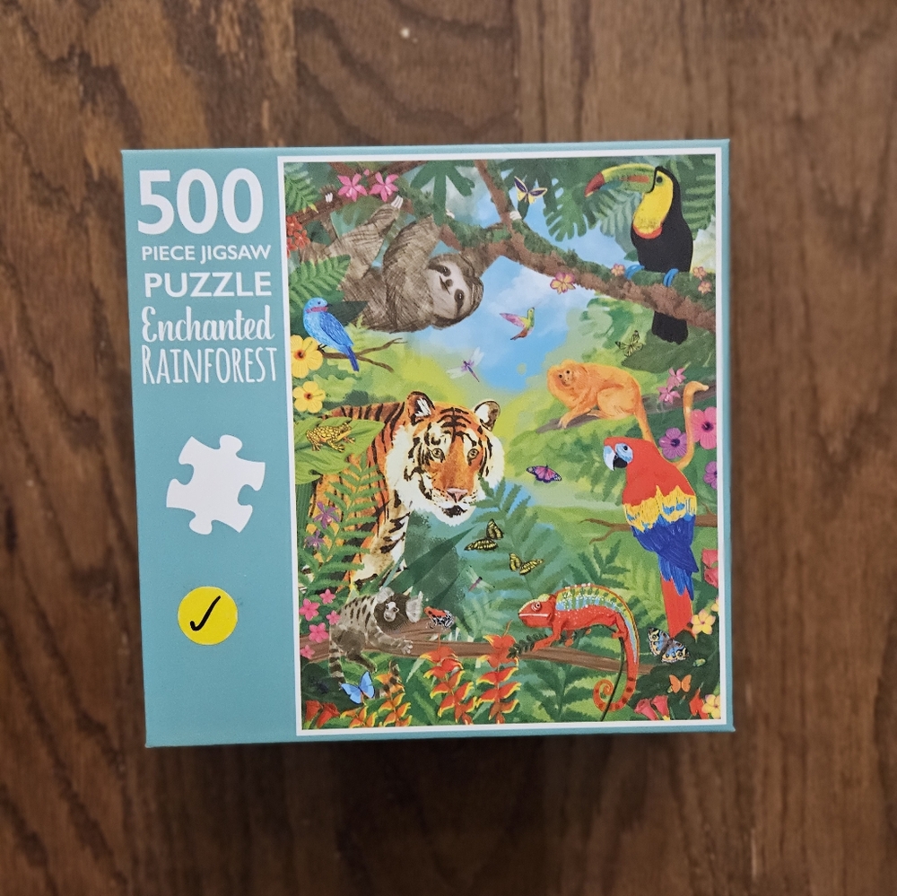 Jungle Animal 500 Piece Puzzle